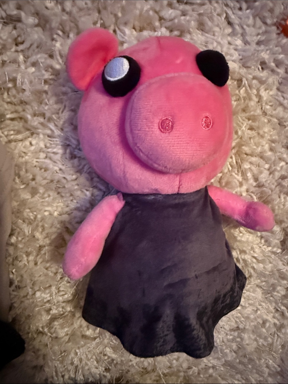 Roblox PIGGY 8" Soft Plush Silver Eye Stuffed Animal